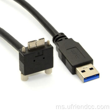 USB3.0 Lelaki ke kabel cakera keras kabel mikro
